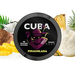 CUBA Black Ninja Pinacolada Nicotine Pouches