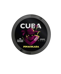 CUBA Black Ninja Pinacolada 20 mg Nicotine pouch