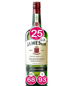Jameson 50ml, 0.2L, 0.5L, 0.7L, 1L - Img 1