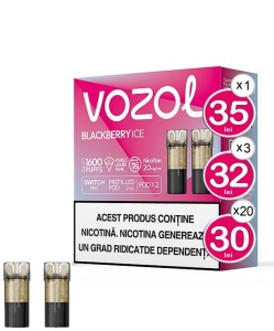 VOZOL Cartuse SWITCH BLACKBERRY ICE - Img 1