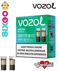 VOZOL Cartuse SWITCH PRO MENTHOL MOJITO - Img 2