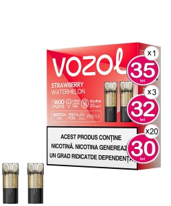 VOZOL Cartuse SWITCH PRO STRAWBERRY WATERMELON - Img 1