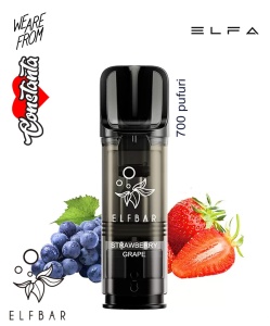 Cartuse Elf Bar ELFA Pro - Strawberry Grape - Img 3