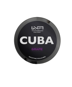 CUBA Black Grape Juice 20 mg Nicotine pouch