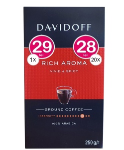 Davidoff Rich Aroma 250gr macinata