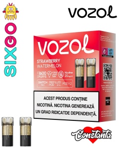 VOZOL Cartuse SWITCH PRO STRAWBERRY WATERMELON - Img 2