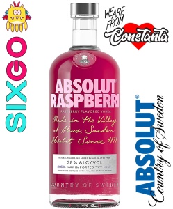 Absolut Raspberry 0.7L - Img 2