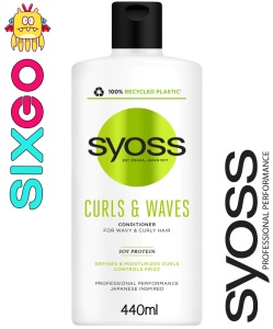 Balsam Syoss Curls & Waves 440ml - Img 2