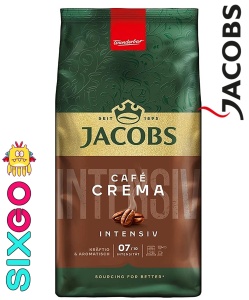 Jacobs Cafe Crema Intensiv 1kg boabe - Img 2