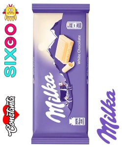 Milka Ciocolata Alba 100gr - Img 2