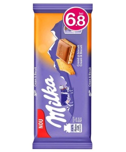 Milka Crema si Biscuit 100gr