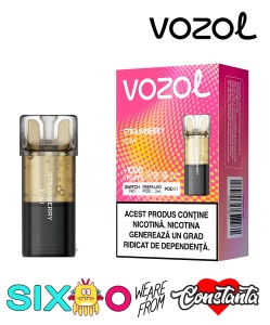 Cartus de rezerva VOZOL SWITCH PRO Strawberry Kiwi detaliu produs