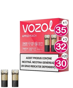 VOZOL Cartuse SWITCH PRO APPLE PEACH - Img 1
