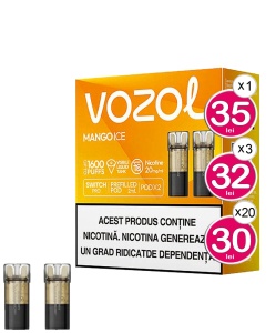 VOZOL Cartuse SWITCH PRO MANGO ICE - Img 1