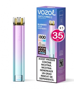 KIT VOZOL SWITCH PRO 2 BLUEBERRY SOUR RASPBERRY - Img 1