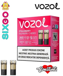 VOZOL Cartuse SWITCH PRO STRAWBERRY RASPBERRY CHERRY - Img 2