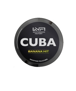 CUBA Black Banana Hit Juice 20 mg Nicotine pouch