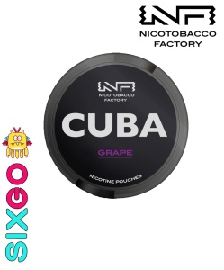 CUBA Black Grape Juice 20 mg Nicotine pouch - Img 2