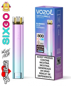 KIT VOZOL SWITCH PRO 2 BLUEBERRY SOUR RASPBERRY - Img 2