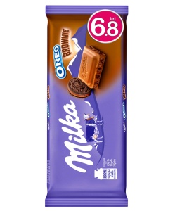 Milka Almond Oreo Brownie 100gr