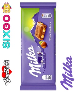 Milka Alune Intregi 100 g - Img 2