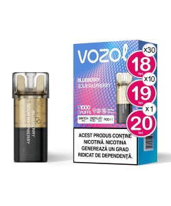 VOZOL Cartus BLUEBERRY SOUR RASPBERRY