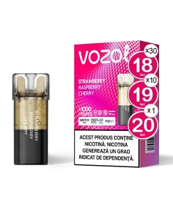 VOZOL Cartus SWITCH PRO STRAWBERRY RASPBERRY CHERRY