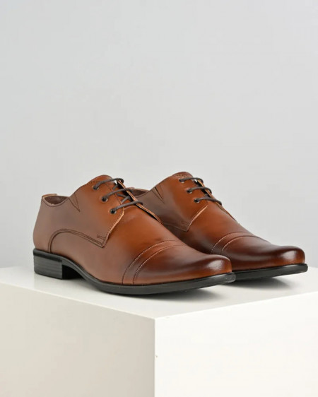 Elegantne braon muške cipele domaće proizvodnje, slika 6