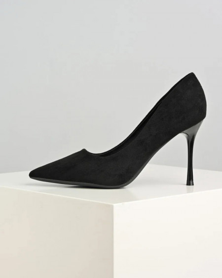 Ženske crne cipele na štiklu salonke, slika 3