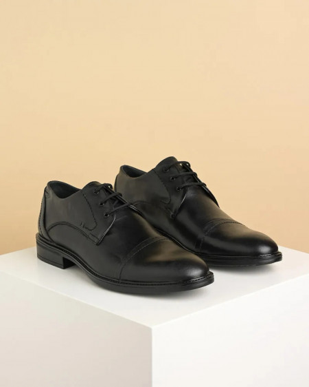 Elegantne crne muške cipele domaće proizvodnje, slika 3