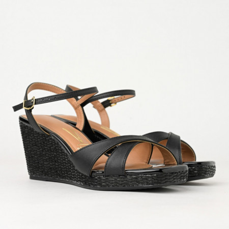 Sandale na ortoped petu 6453.102 crne