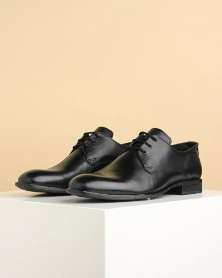 Elegantne muške crne cipele Gazela 4231-01, slika 1