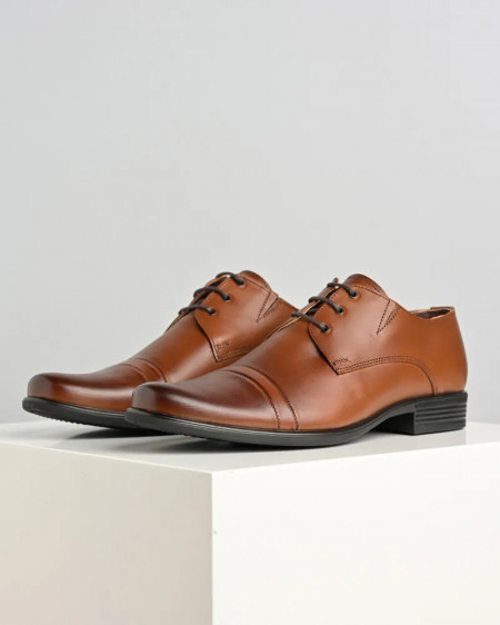 Elegantne braon muške cipele domaće proizvodnje, slika 2