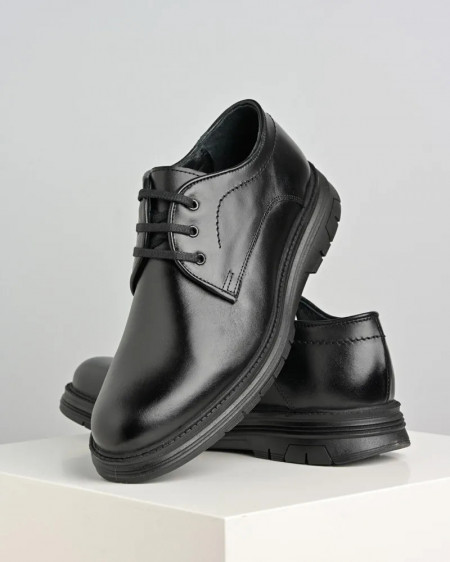 Muške kožne cipele 1264-01 crne, slika 6