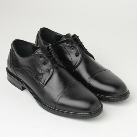 Muške kožne cipele 3484-01 crne