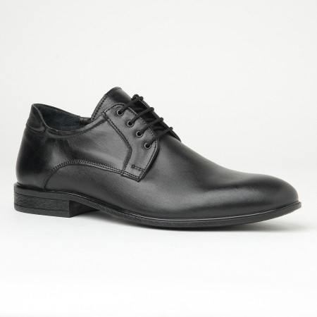 Crne kožne muške cipele 4277-01, slika 2