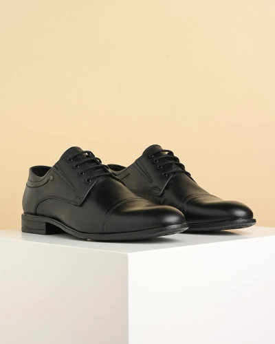 Crne muške cipele za odelo, slika 3