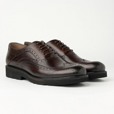 Kožne muške cipele B400/481 braon