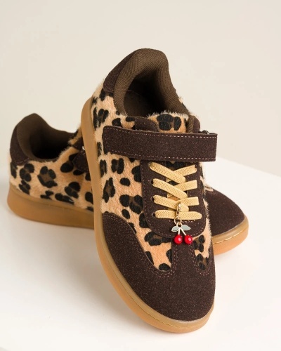 Dečije patike sa leopard printom i priveskom, slika 6