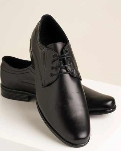 Kožne muške elegantne cipele 3880-01 crne