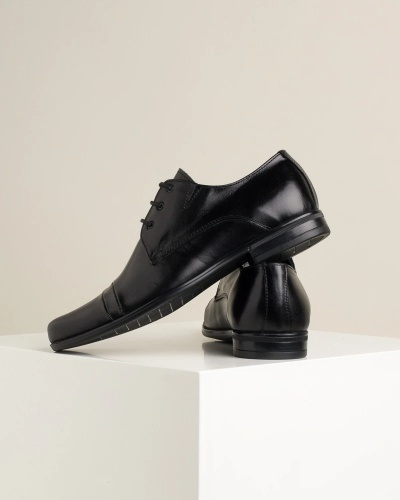 Elegantne cipele za odelo crne Gazela 4070-01, slika 9