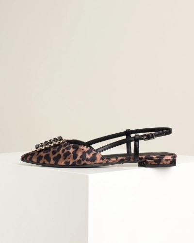 Ženske ravne sandale sa zatvorenim prstima, leopard print, brend Tamaris, slika 8