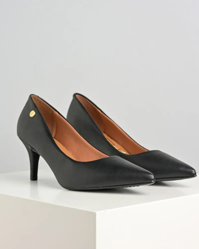 Crne cipele na malu štiklu, brend Vizzano, slika 4
