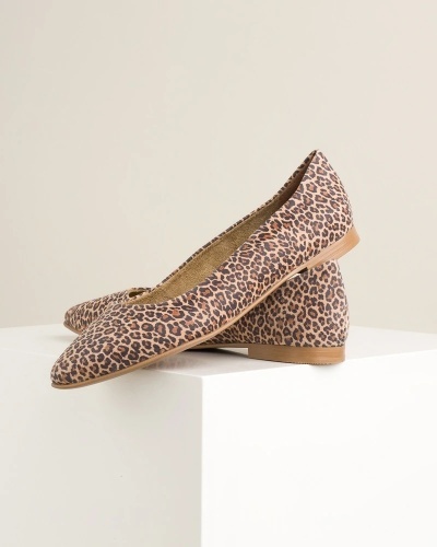 Kožne baletanke za žene, leopard print, brend Tamaris, slika 10
