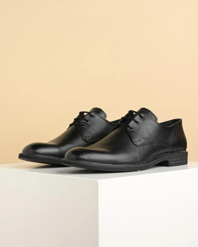 Elegantne cipele za odelo crne Gazela 5531-01, slika 1