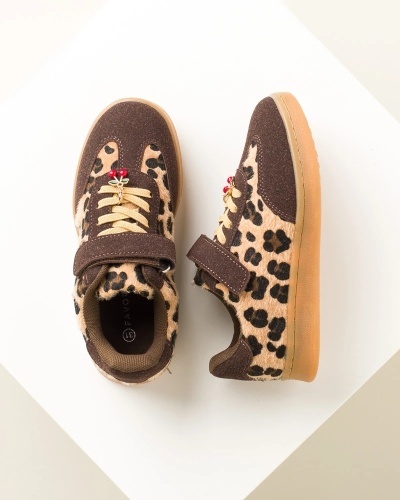 Dečije patike sa leopard printom i priveskom, slika 12