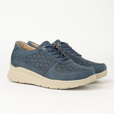 Plitke patike/cipele L055251 teget