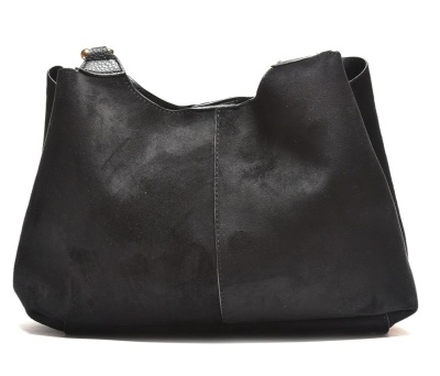 Ženska ceger torba mekane forme T012630 crna