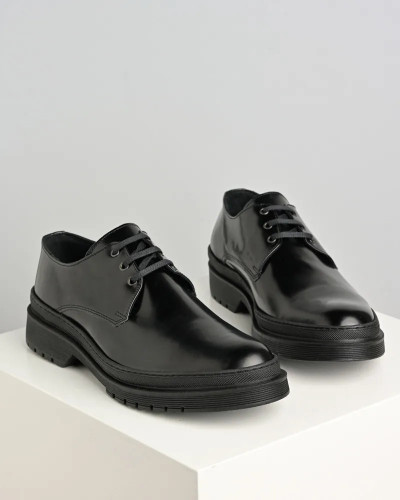 Crne muške kožne cipele Gazela, slika 4