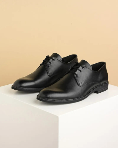 Elegantne cipele za odelo crne Gazela 5531-01, slika 2